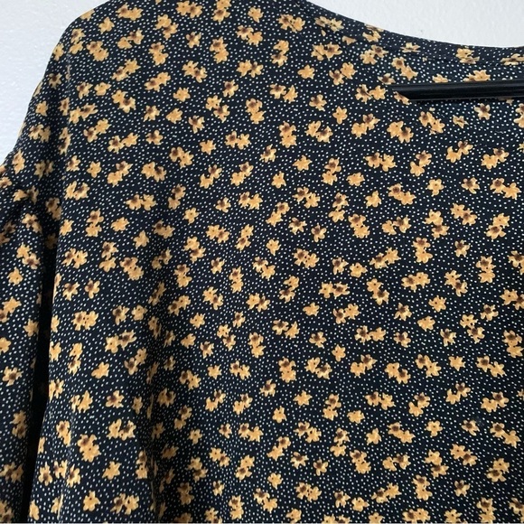 NWT Daisy Street Long-sleeve Ruffle Mini Dress Ditsy Floral Size 4X - Picture 5 of 15